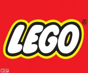 yapboz Lego logo, inşaat oyuncaklar